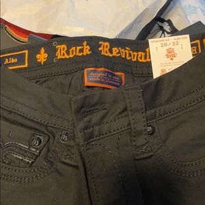 Rock revival black jeans